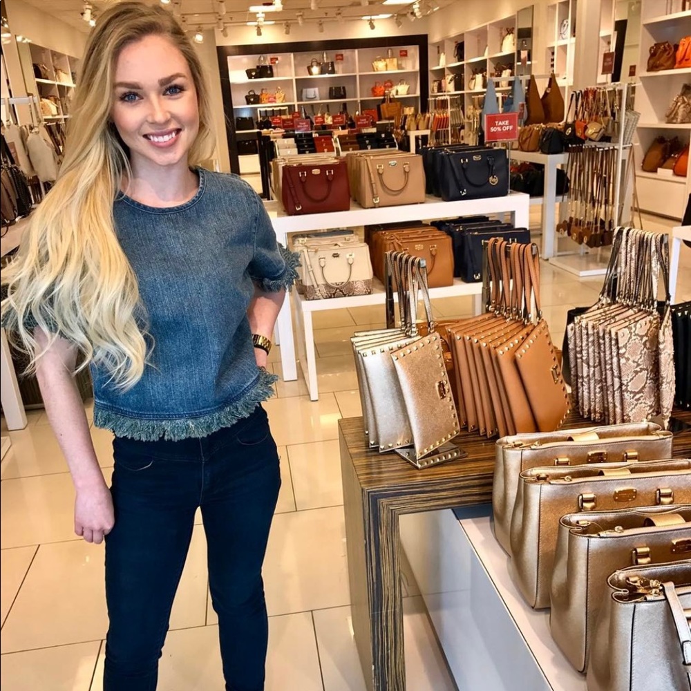 Michael Kors Denim Top